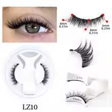 👁️‍🗨️ DreamLash – Magnetic Fluffy Mink Lashes Set