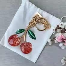 🍒 Cherry Charm Keychains