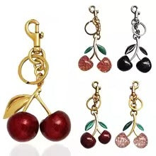 🍒 Cherry Charm Keychains