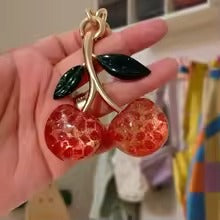 🍒 Cherry Charm Keychains