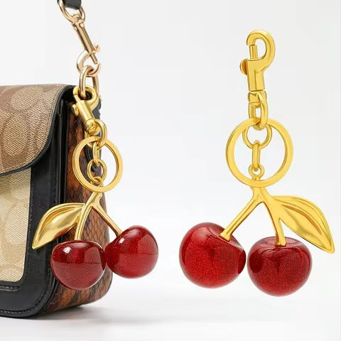🍒 Cherry Charm Keychains