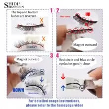 👁️‍🗨️ DreamLash – Magnetic Fluffy Mink Lashes Set