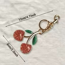 🍒 Cherry Charm Keychains
